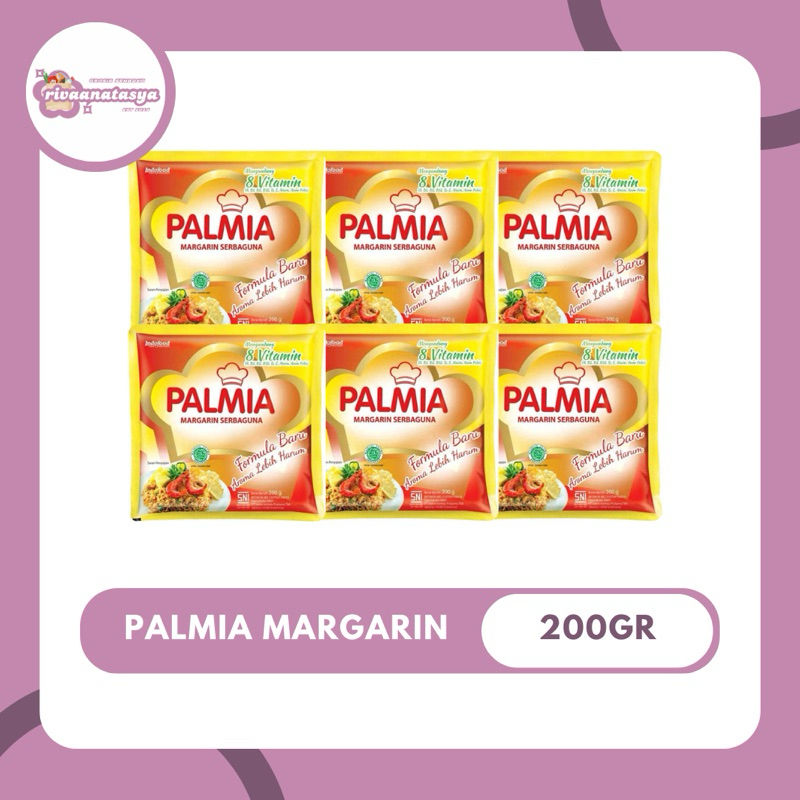 

Palmia Margarin Serbaguna 200gr - Margarin Praktis untuk Masakan dan Kue / Harga Grosir