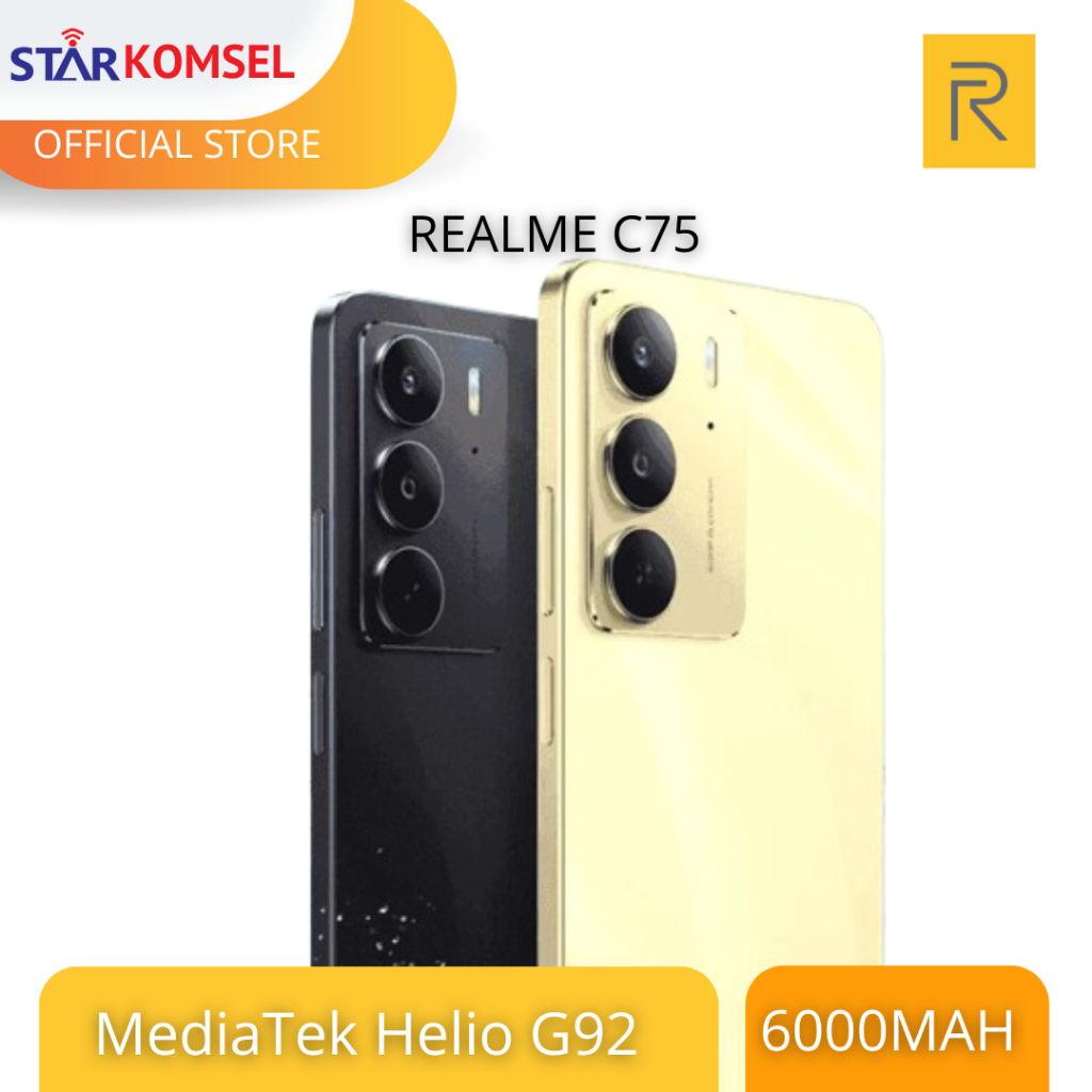 HP REALME C75 8/128 | 8/256 GARANSI RESMI REALME INDONESIA