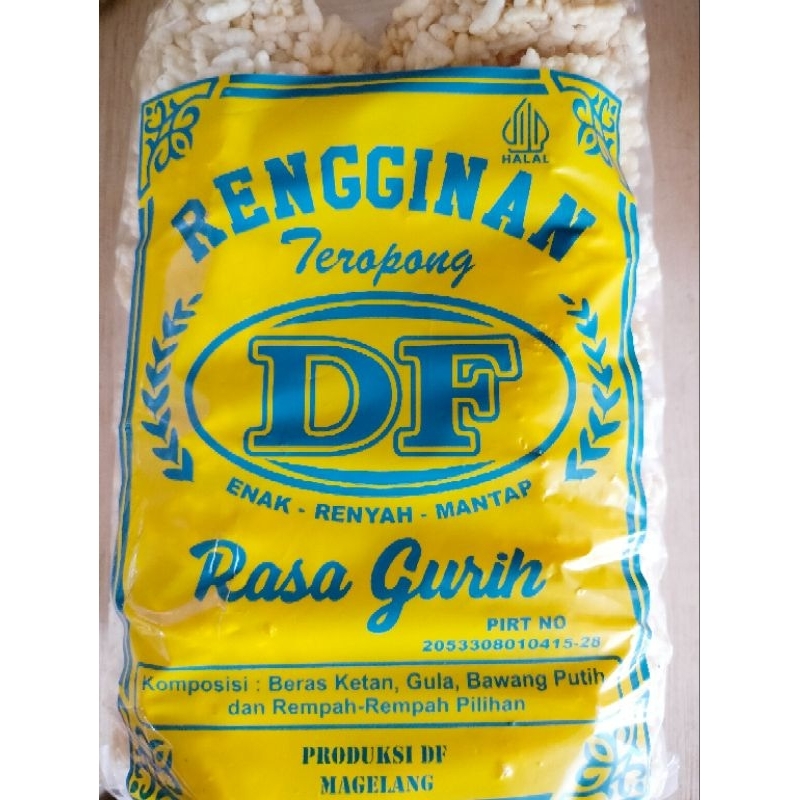 

Rengginan Matang Gurih Rasa Bawang Isi 20