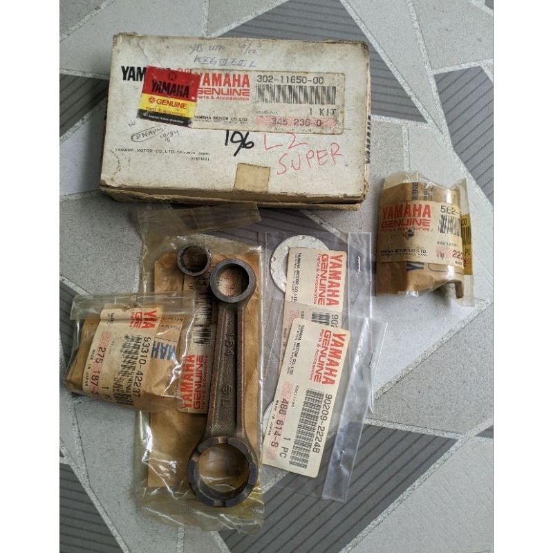 Piston Conroad Stang Seher Yamaha L2s Super Rx100 Ls3 As3