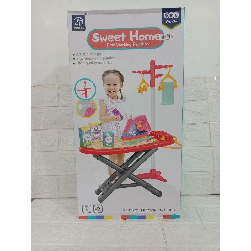 Mainan Setrika Anak / Mainan Sweet Home Iron / Mainan Anak Peran