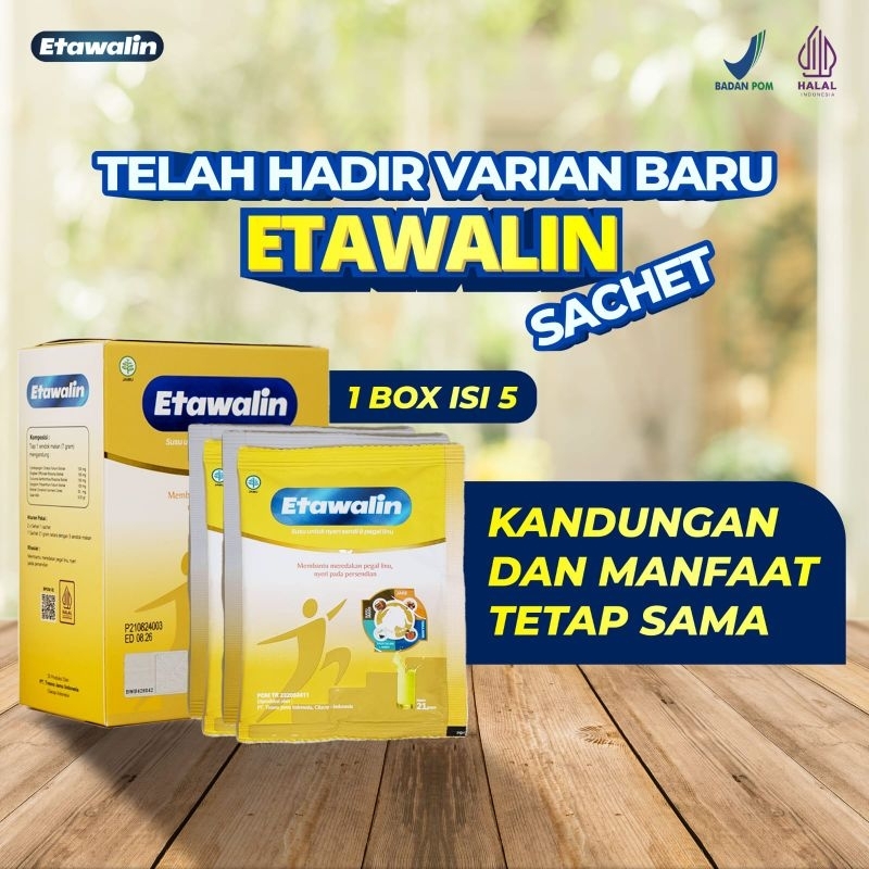

Etawalin Sachet (1 box isi 5 Sachet )