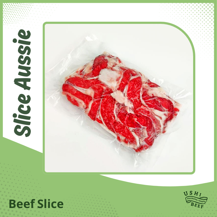 

Beef Slice Murah / Shortplate Slice beef Aussie / Wagyu Grade / Shorplate Slice aus / Slice yoshinoya / 500gram / Premium Quality / Slice Premium Wagyu Quality / BBQ