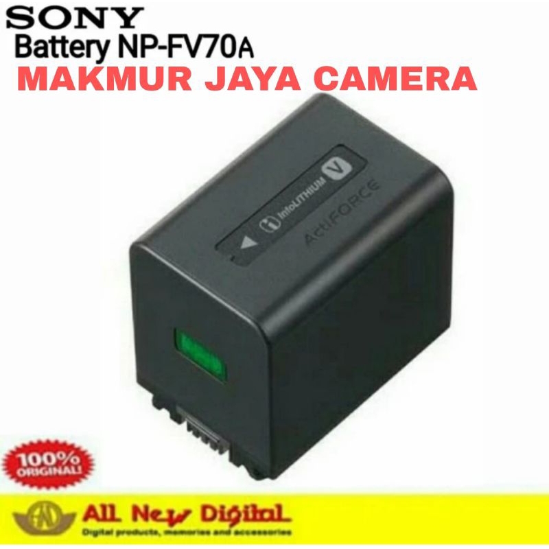 BATERAI  SONY  NP-FV70A ORIGINAL FOR HANDYCAM