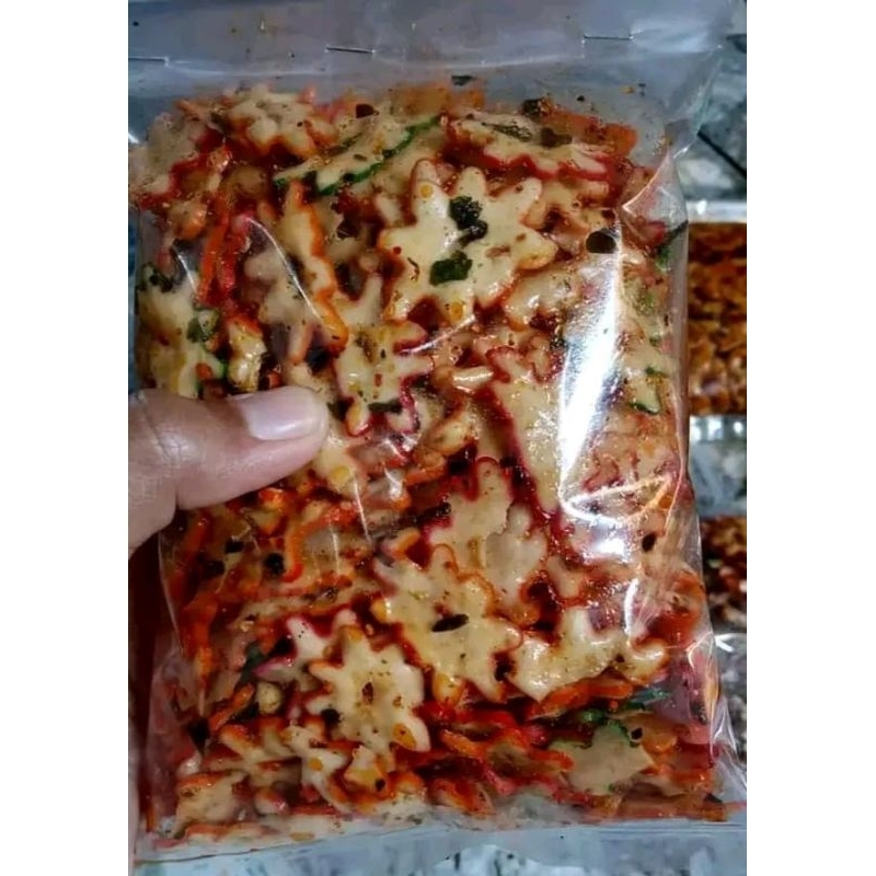 

Seblak Bintang pedas gurih daun jeruk 250gr