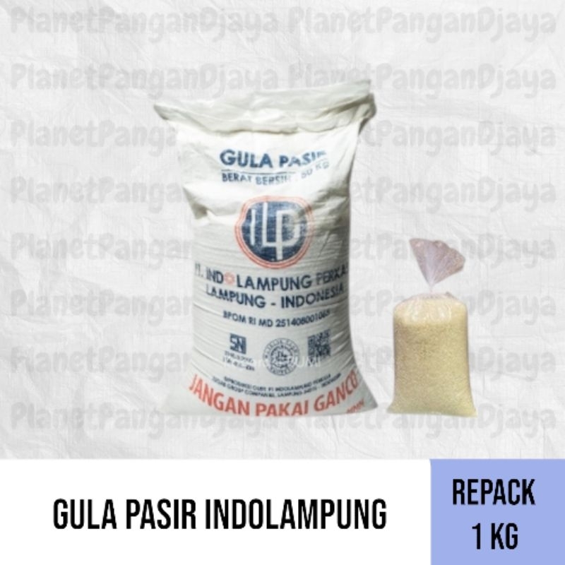 

Gula Pasir Indolampung Repack 1 Kg