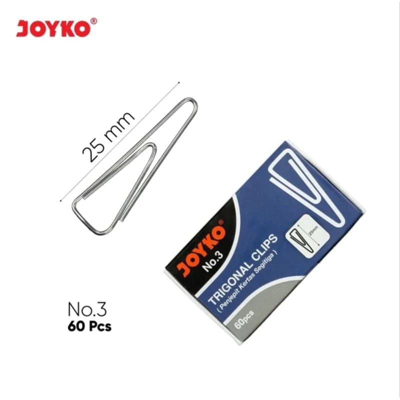 

Paper Clip No.3 Joyko pack kecil (pcs)