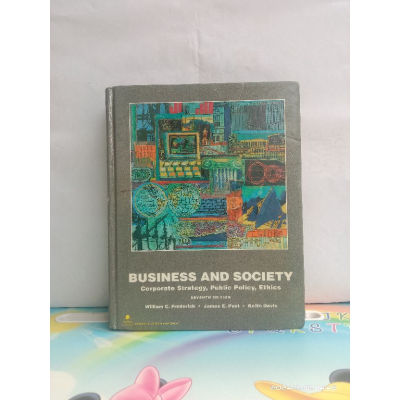 BUSINESS AND SOCIETY Seventh Edition - Corporate Strategy , Public , Ethics - Original