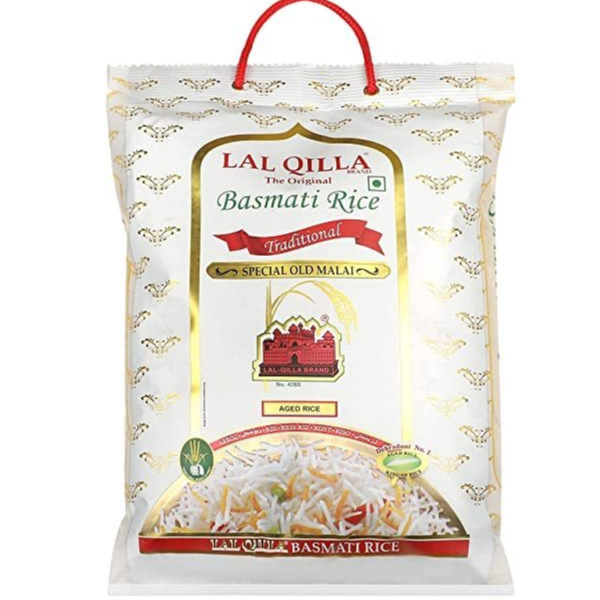

LAL QILLA BASMATI RICE TRADISIONAL SPECIAL OLD MALAI 1 KG / NON GMO