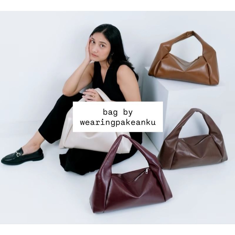 AGHNIA - Tas Bahu Hobo Wanita