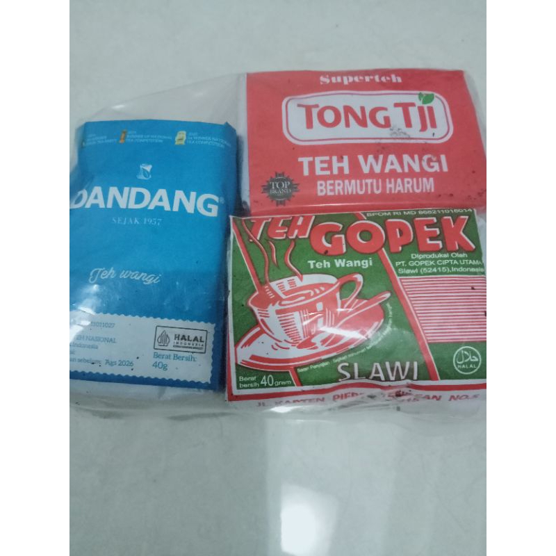 

paket 3 teh dan 4teh