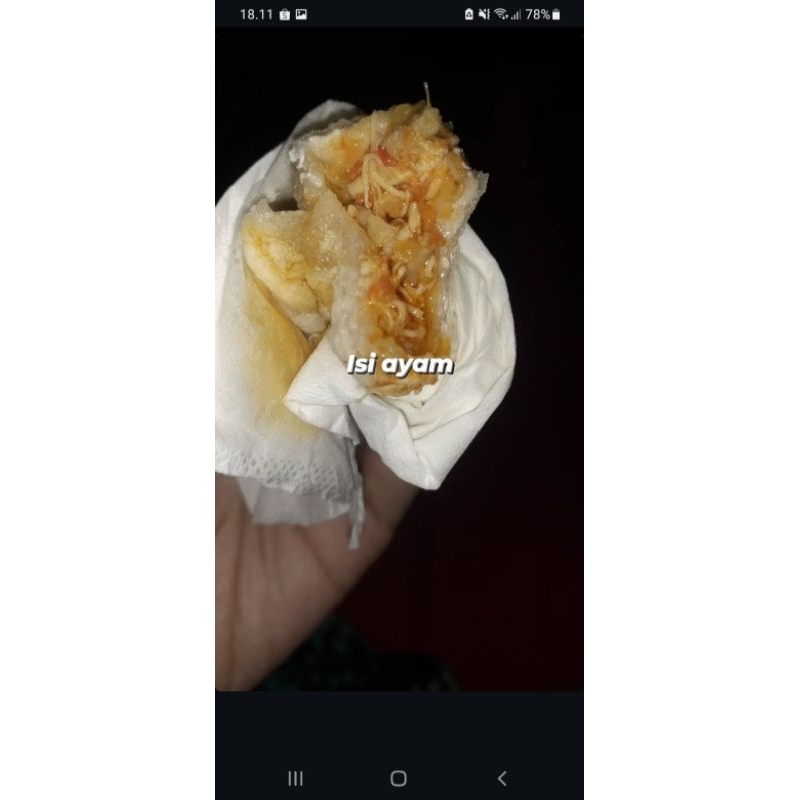 

cireng maftuh (isi ayam)