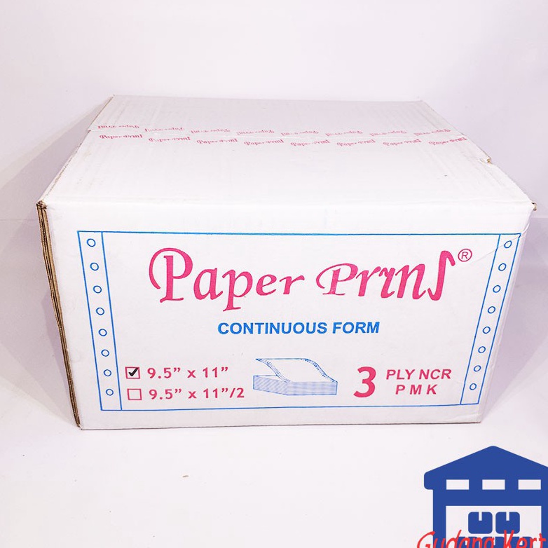 

KODE PRODUK HIFYV4838 CONTINUOUS FORM 912 X 11 3PLY PAPERPRYNS