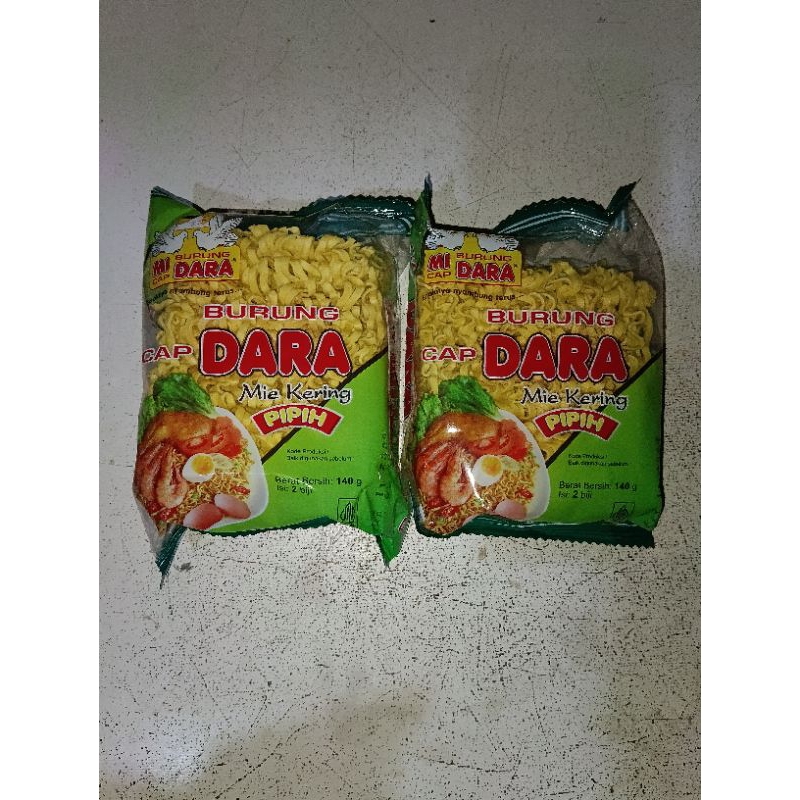 

Mie cap burung dara Berat bersih 140 Gram isi 2 bungkus