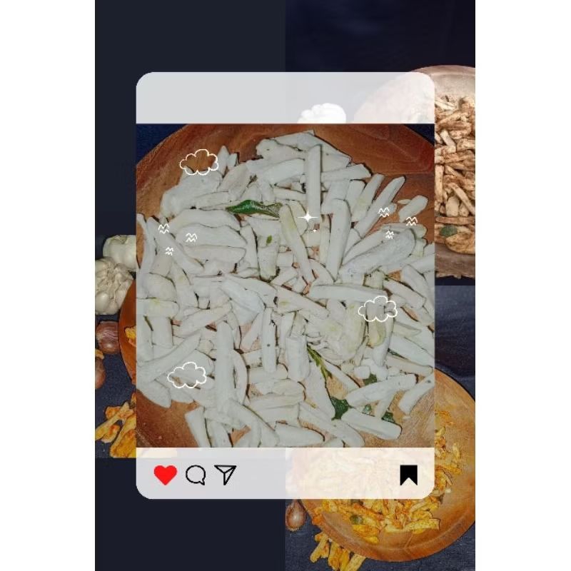 

Basreng CipYu daun jeruk, Original 30 gram