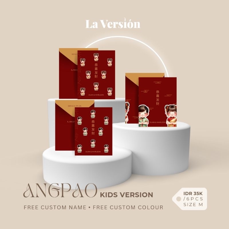 

Angpao Imlek 2025 Custom Nama Custom Logo - Kids Version