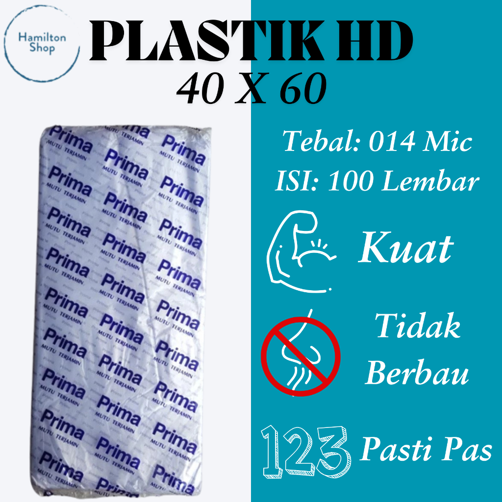 Plastik HD 40 x 60 Merk Prima | Plastik Laundry