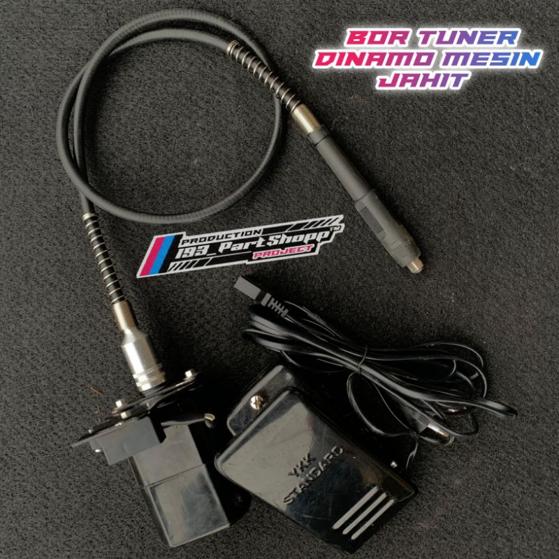 Bor porting dinamo mesin jahit