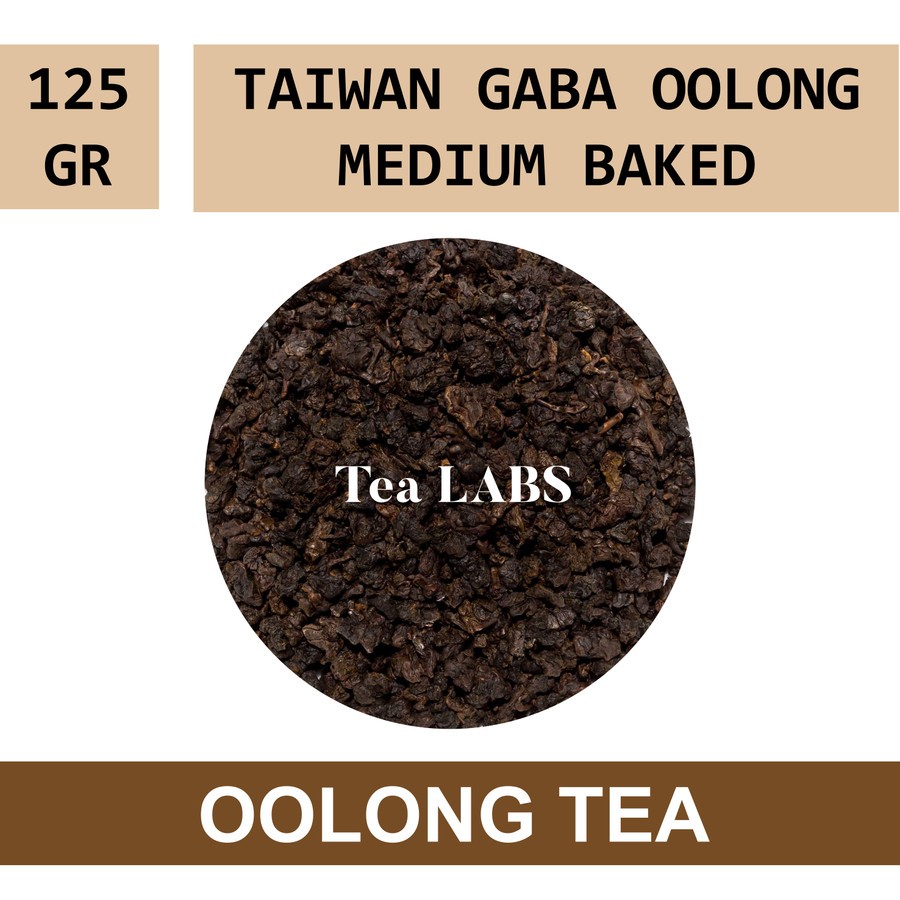 

Taiwan Gaba Oolong Tea Medium Baked / Teh Oolong Premium 125 GRAM