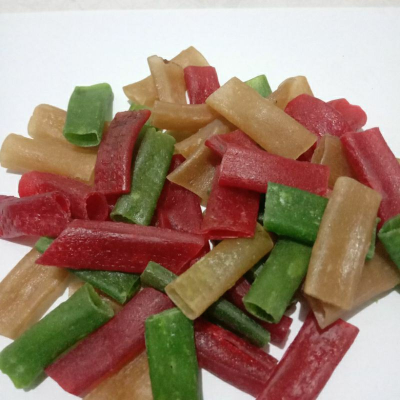 

krupuk plompong atau krupuk kluntung pendek I grosir I