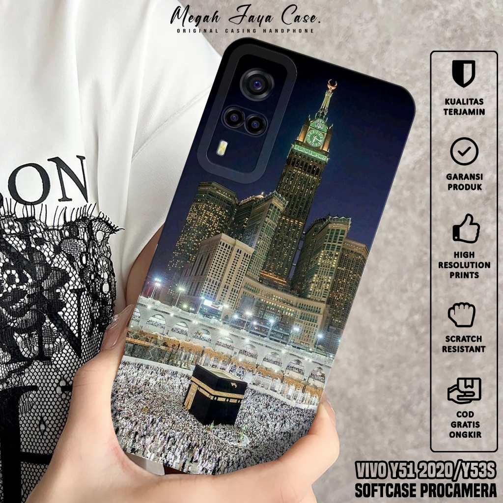 Case Hp VIVO Y51 2020 / VIVO Y53S - Softcase Hp VIVO Y53S / VIVO Y51 2020 Motif AES - Casing Hp VIVO