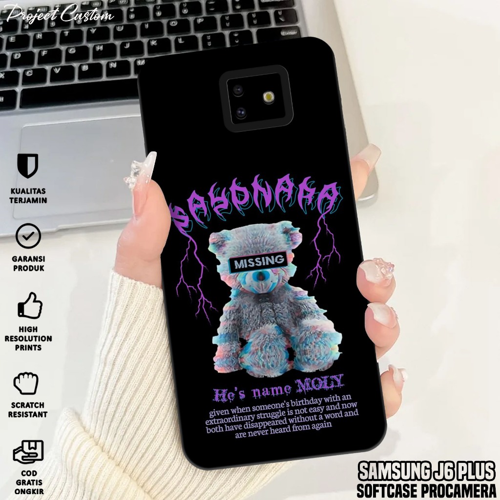 Softcase SAMSUNG J6 PLUS - Case Hp SAMSUNG J6 PLUS ( BNKA ) Silikon Hp SAMSUNG J6+ - Casing Hp SAMSU