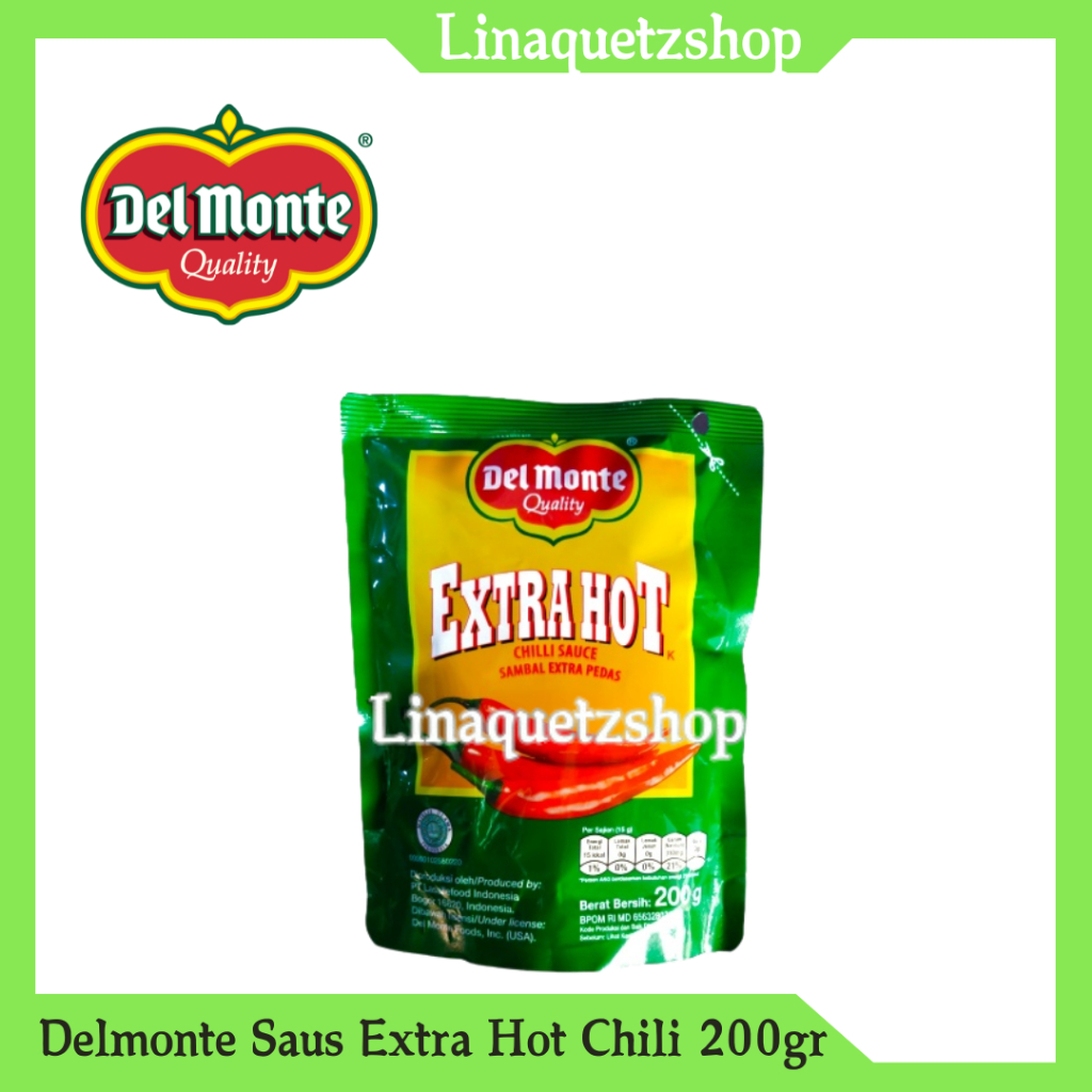 

DELMONTE Saus Sambal Extra Hot/Hot Chilli Sauce 200gr