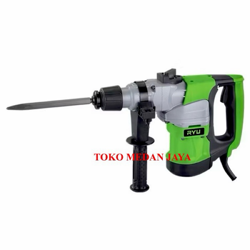 MESIN BOR JACK DEMOLITION HAMMER RYU RRH32 BOBOK BETON TEMBOK RRH32