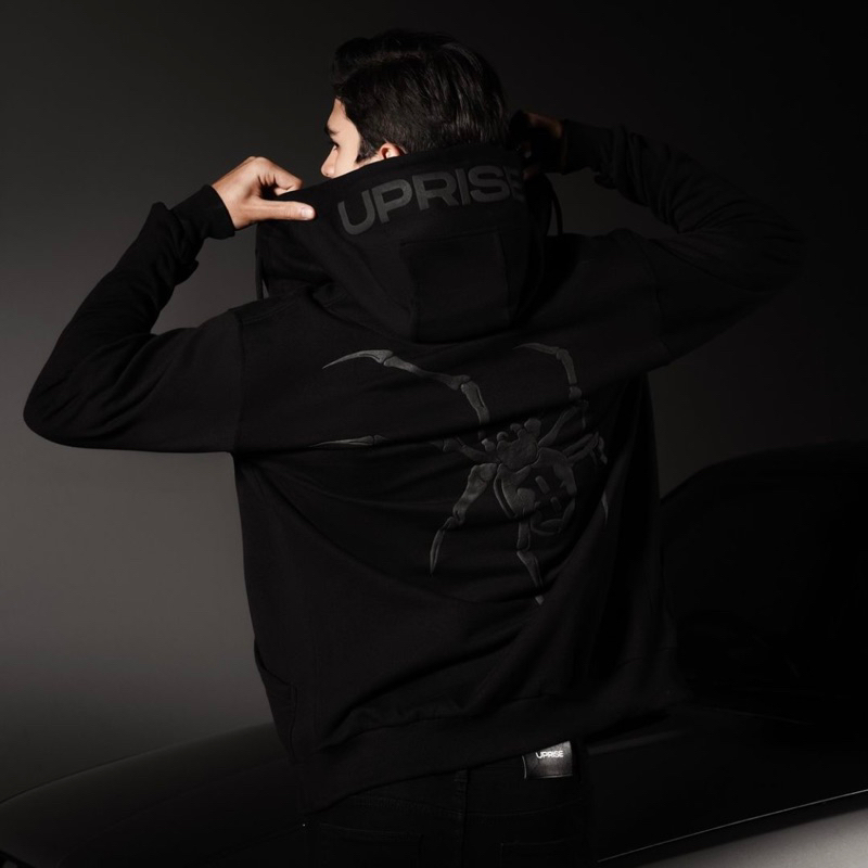UPRISE SPIDER ZIP HOODIE [ORIGINAL UPRISE]