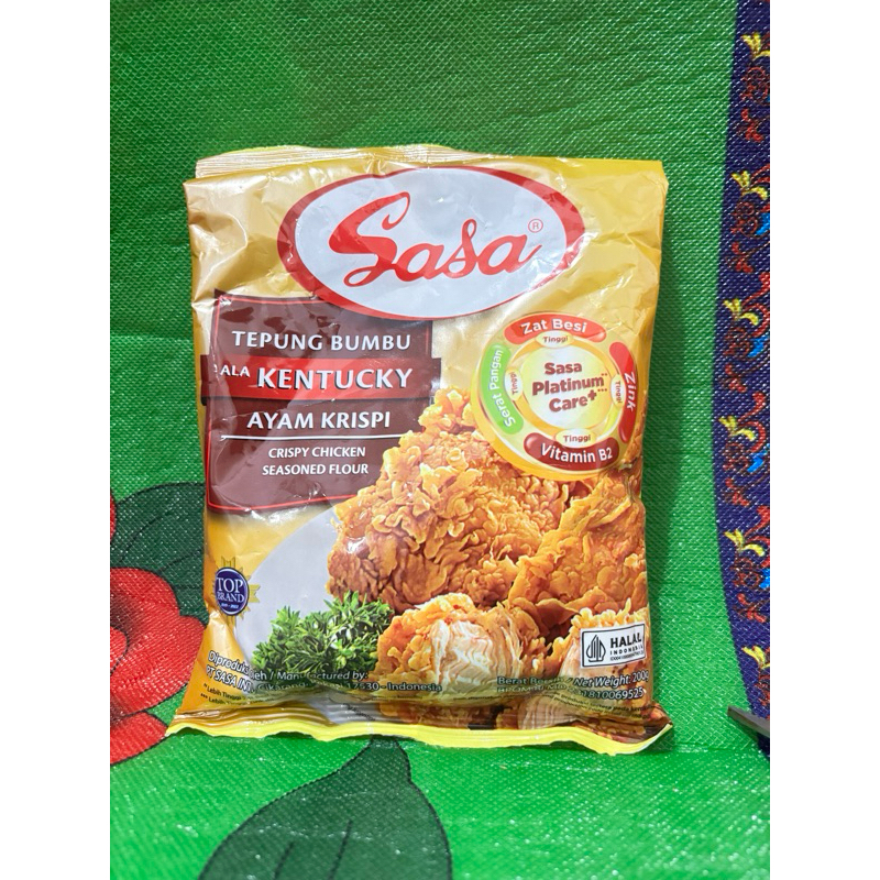 

Tepung Bumbu Ayam Krispi Sasa