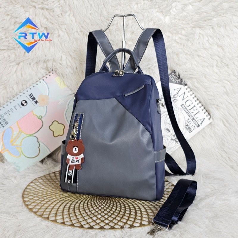 OGEKLANA - Tas Ransel Wanita Cardea Backpack Cewek Fashion Sekolah Kuliah Kerja TA8225R Tas Korea