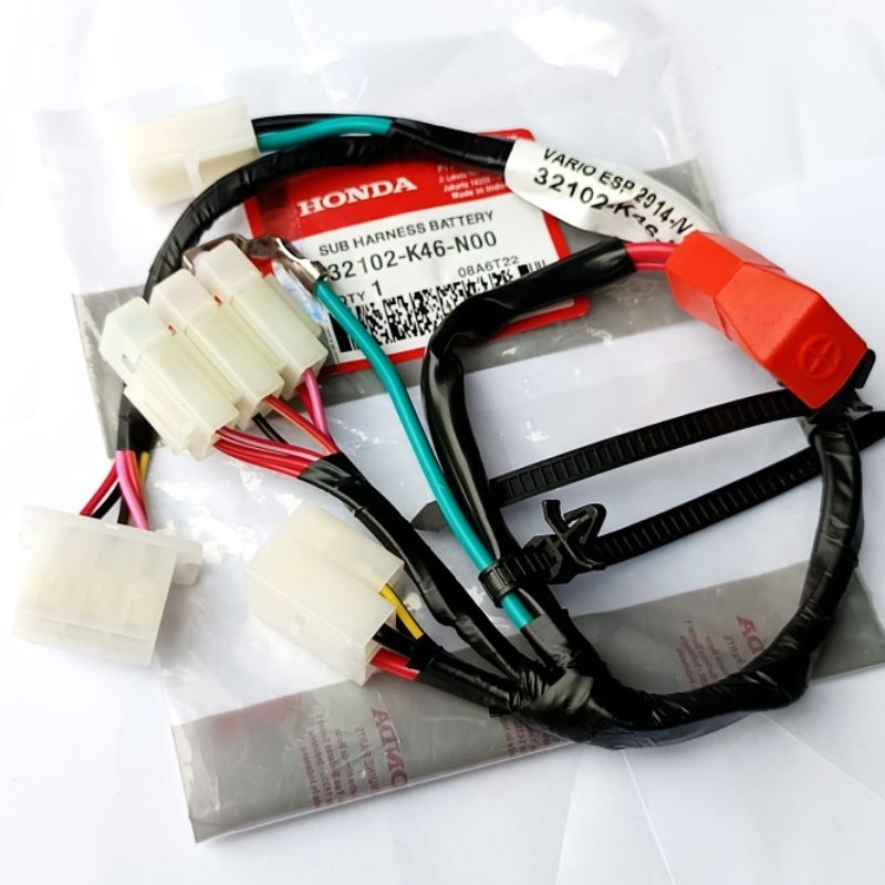 kabel aki vario 110 led kabel ecu honda vario 110 led new beat fi ahm kualitas ori k46