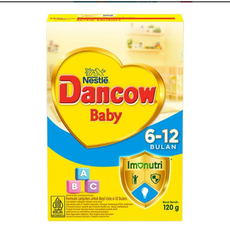 

Nestle Dancow Baby Susu Formula Bayi 6-12 Bulan 120 g