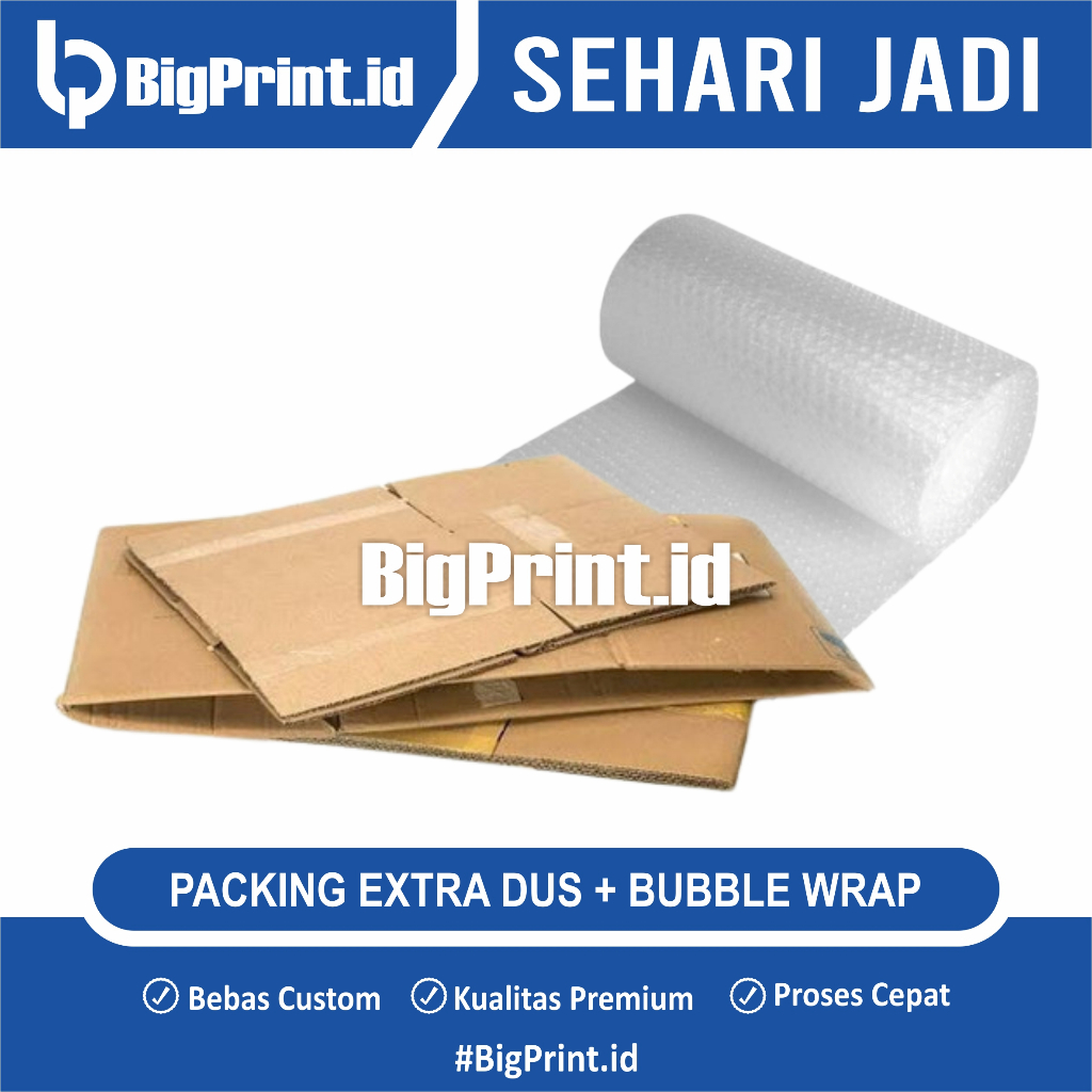 

EXTRA BUBBLE WRAP DAN DUS TAMBAHAN