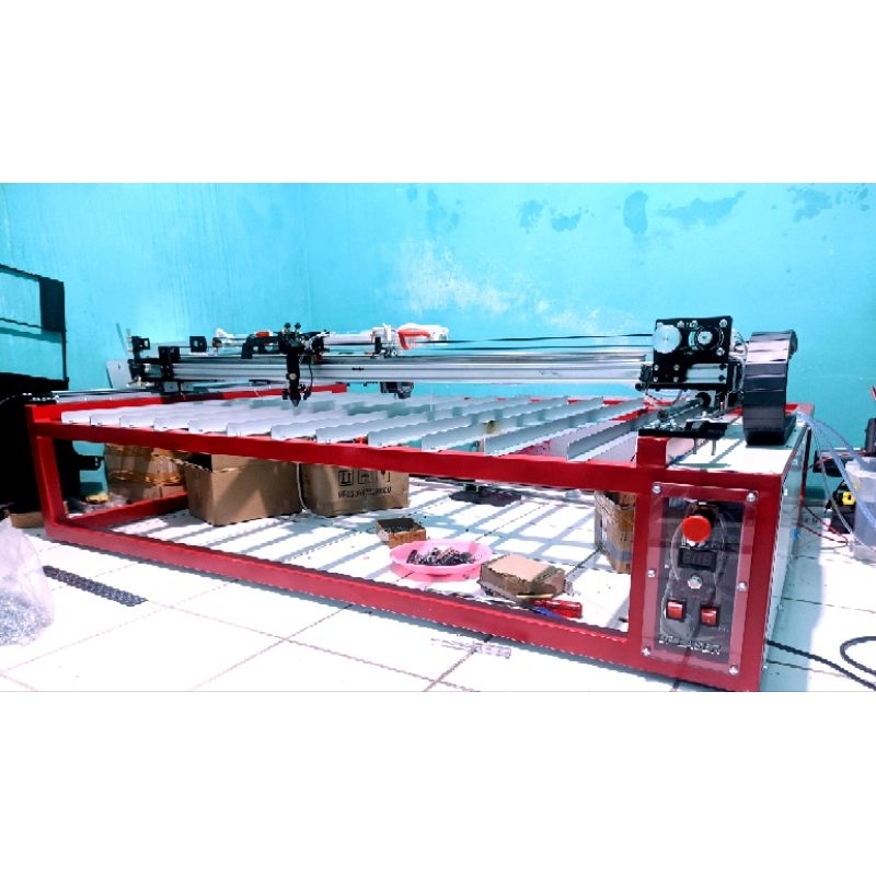 mesin laser co2 40watt 6040 cutting akrilik tebal semua warna