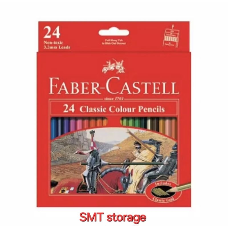 

PENSIL WARNA FABER-CASTELL 24 CLASSIC / 24 WARNA [ORIGINAL]