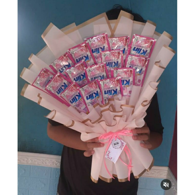 Buket Refill Sabun Cuci Pewangi Spesial Request by Bucket Custom RR Banjarmasin