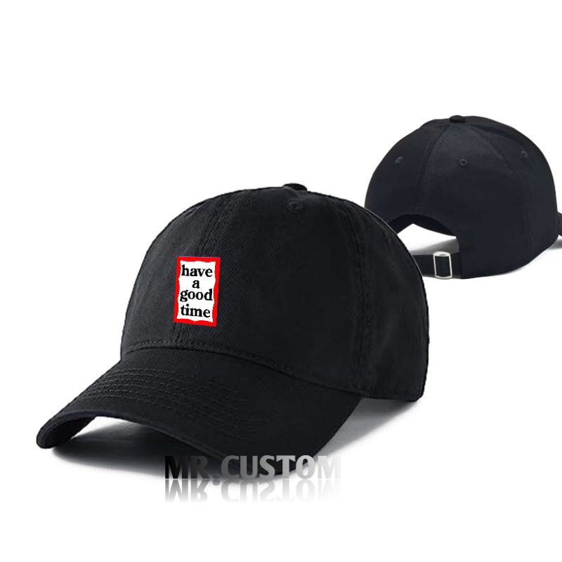 Topi Baseball Caps Premium/Topi Bisbol Casual Pria Wanita Dewasa HAVE A GOOD TIME