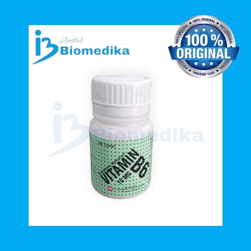 Vitamin B 6  1 Botol 100 Tablet