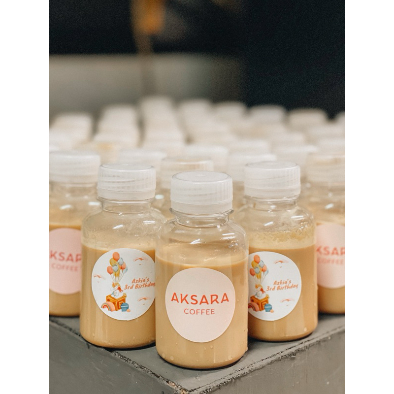 

Paket Catering Kopi Susu Botol Ukuran 100ml
