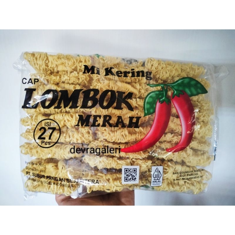 

MI LOMBOK 27KEPING | MI KERING CAP LOMBOK | MIE LOMBOK MURAH