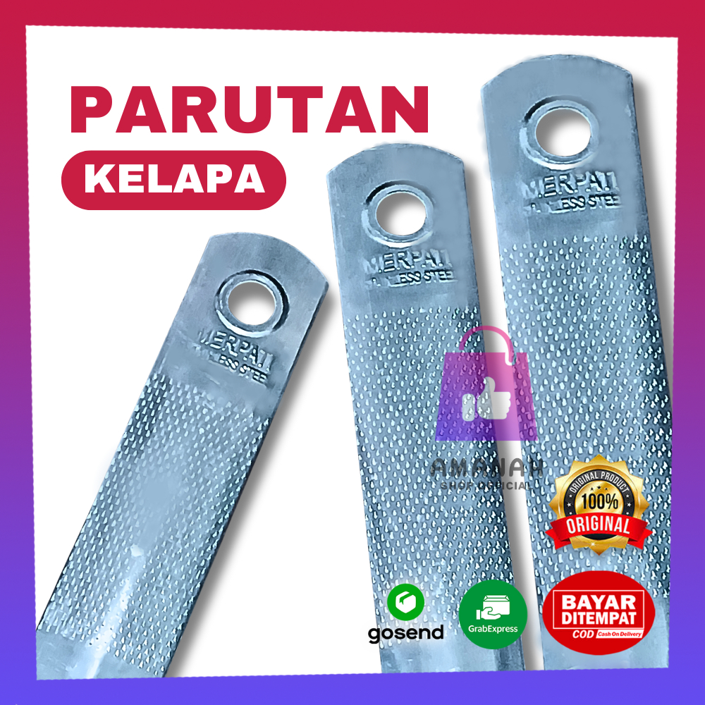 Parutan Kelapa Manual Stainless Anti Karat Serbaguna Multifungsi | Alat Parutan Kelapa Tajam