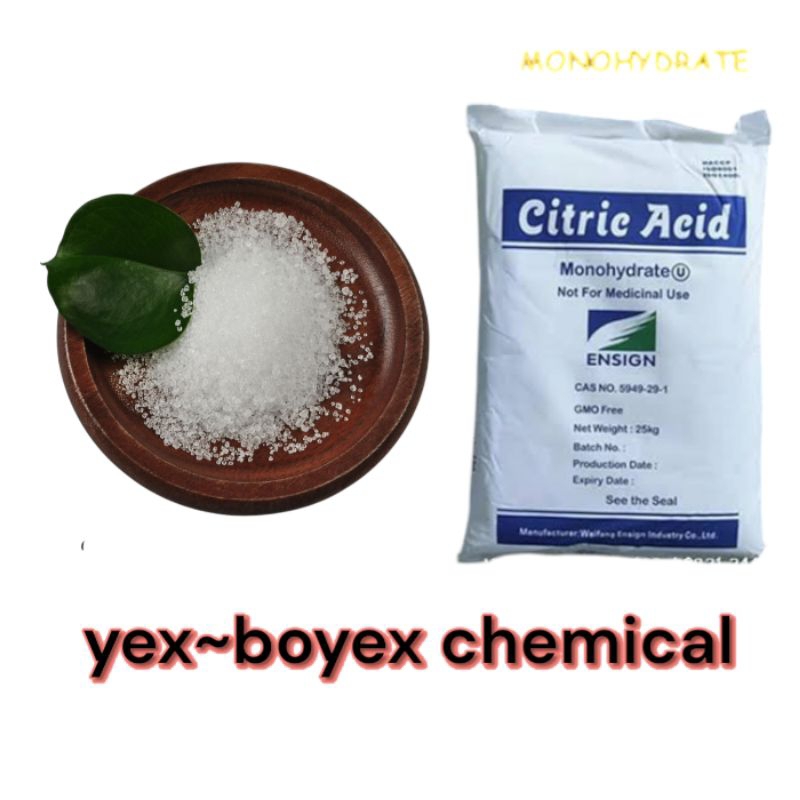 

Citric Acid/Citrun - Sitrun Curah Food grade ENSIGN