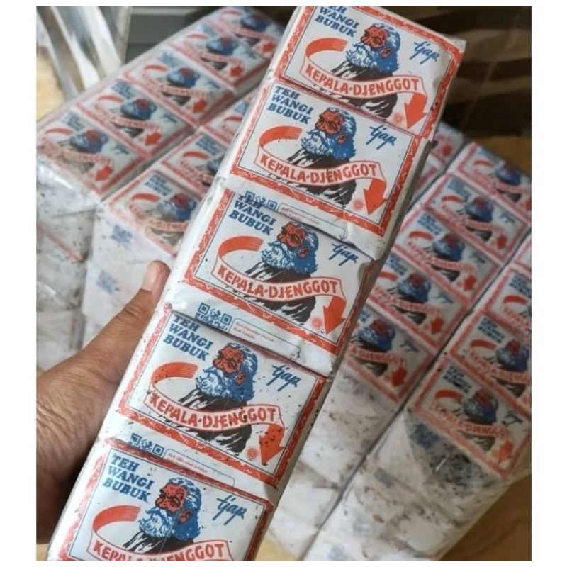 

[1 Pack isi 10] TEH KEPALA DJENGGOT | ENAK WANGI DAN NYAMAN