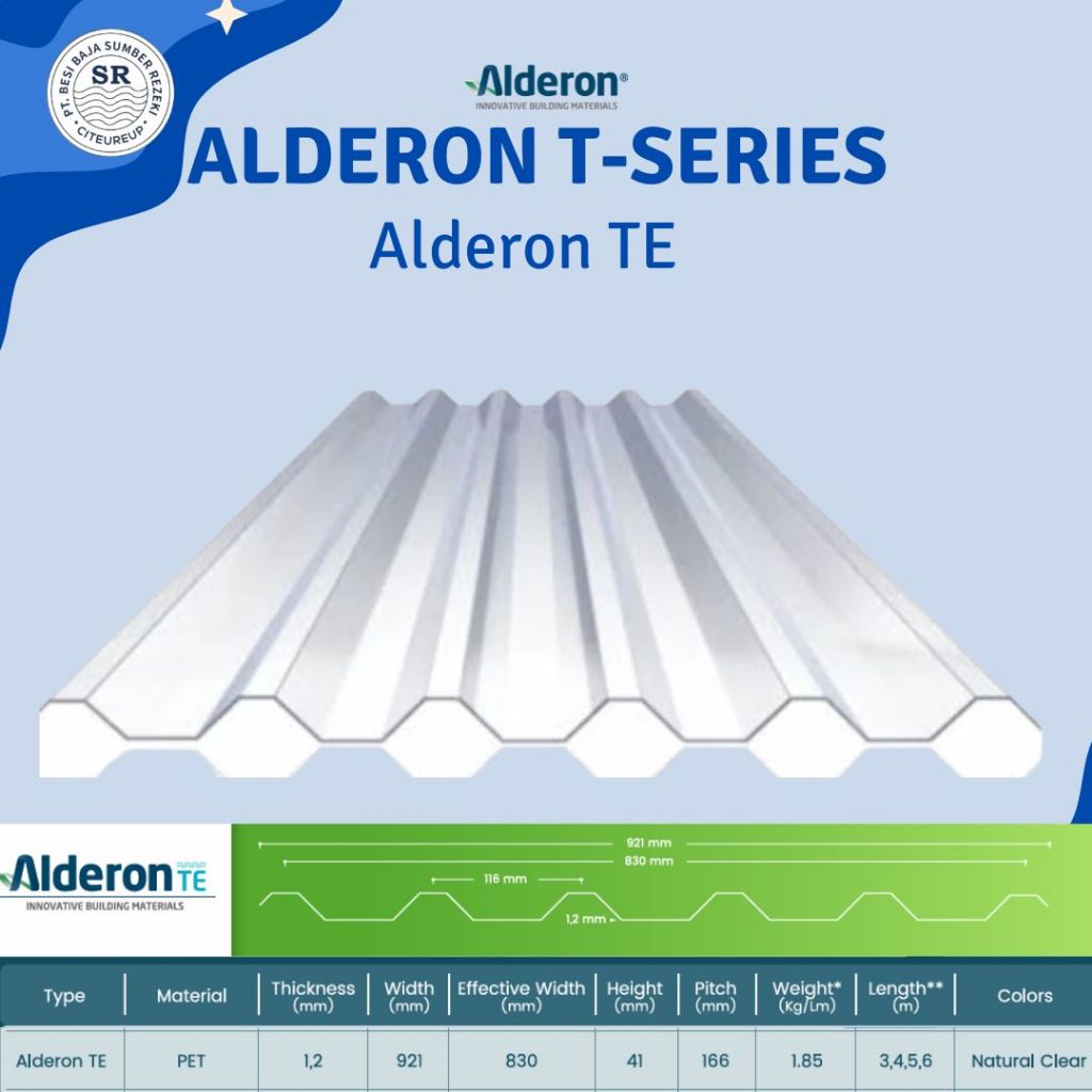 ALDERON T SERIES/ALDERON TE/ALDERON TRANSPARAN