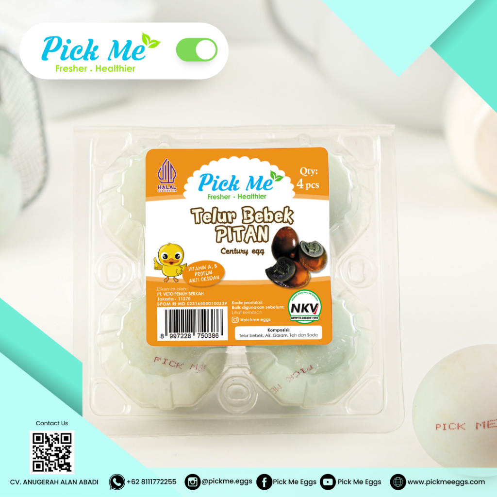 

Pick Me - Telur Bebek Pitan Century Egg