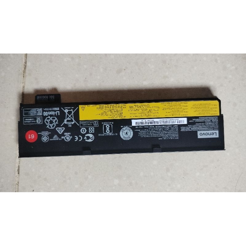 BATERAI LAPTOP SECONT LENOVO THINKPAD CORE I5 GEN 7