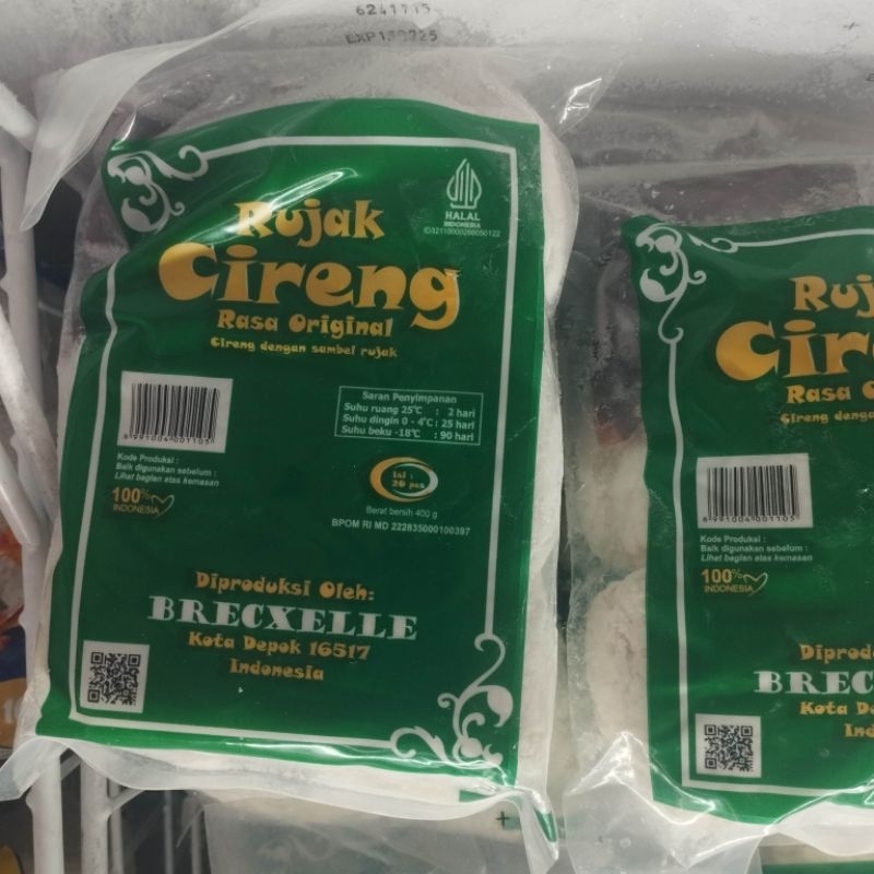 

Cireng rujak brecxele