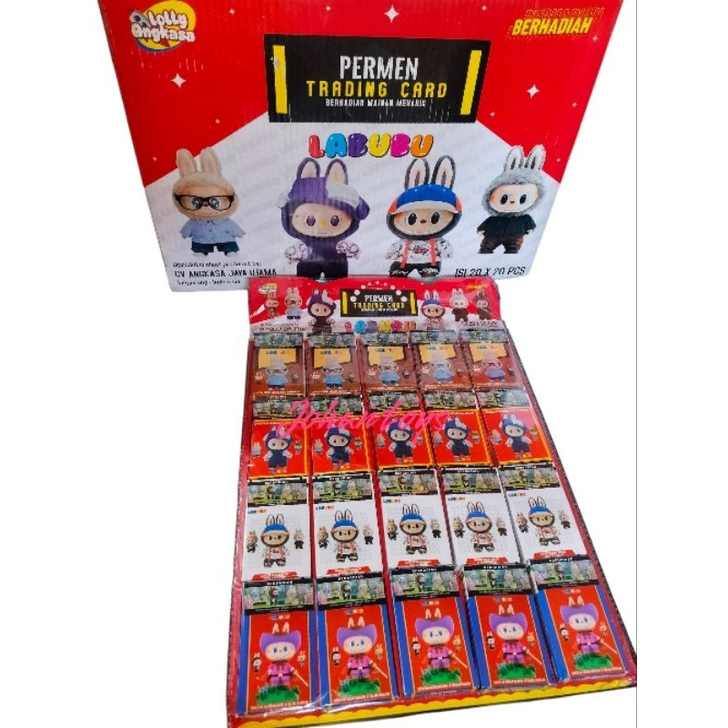 

20 PCS KOTAK KADO LEMBARAN LABUBU