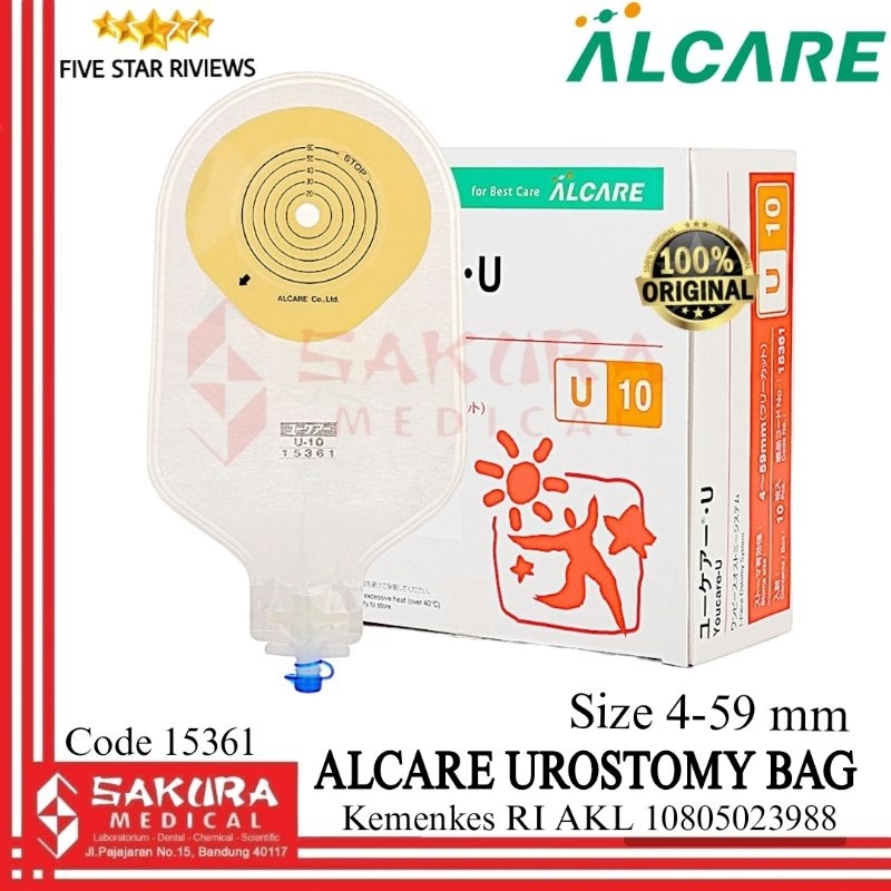 Alcare youcare U10 Urostomy bag /pcs